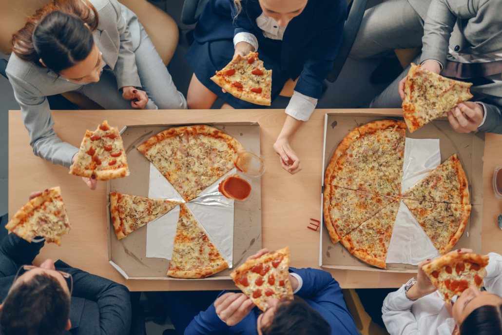 Spotkanie firmy przy pizzy | Oferta dla firm