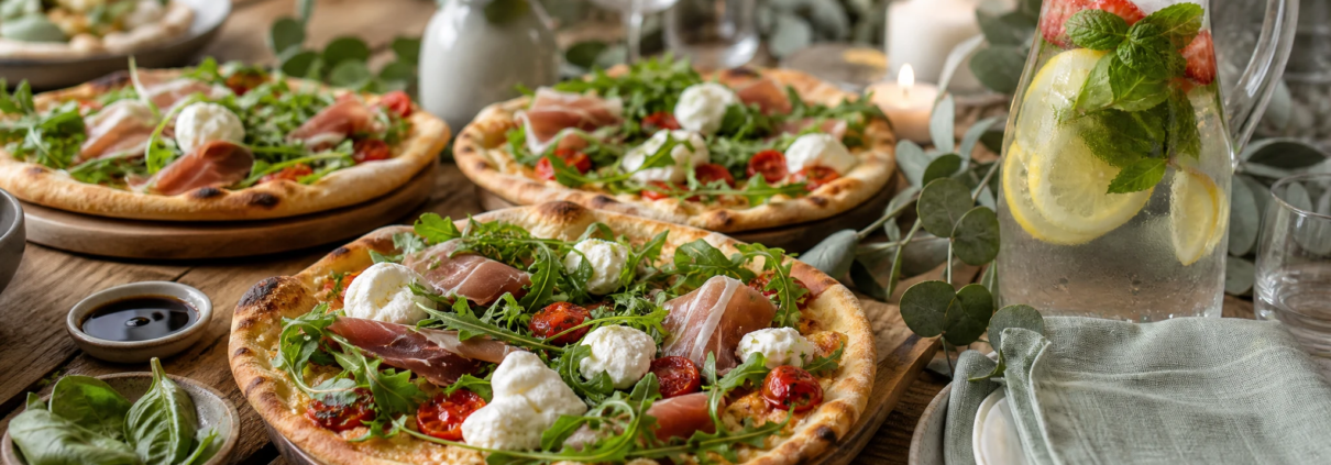pizza na baby-shower